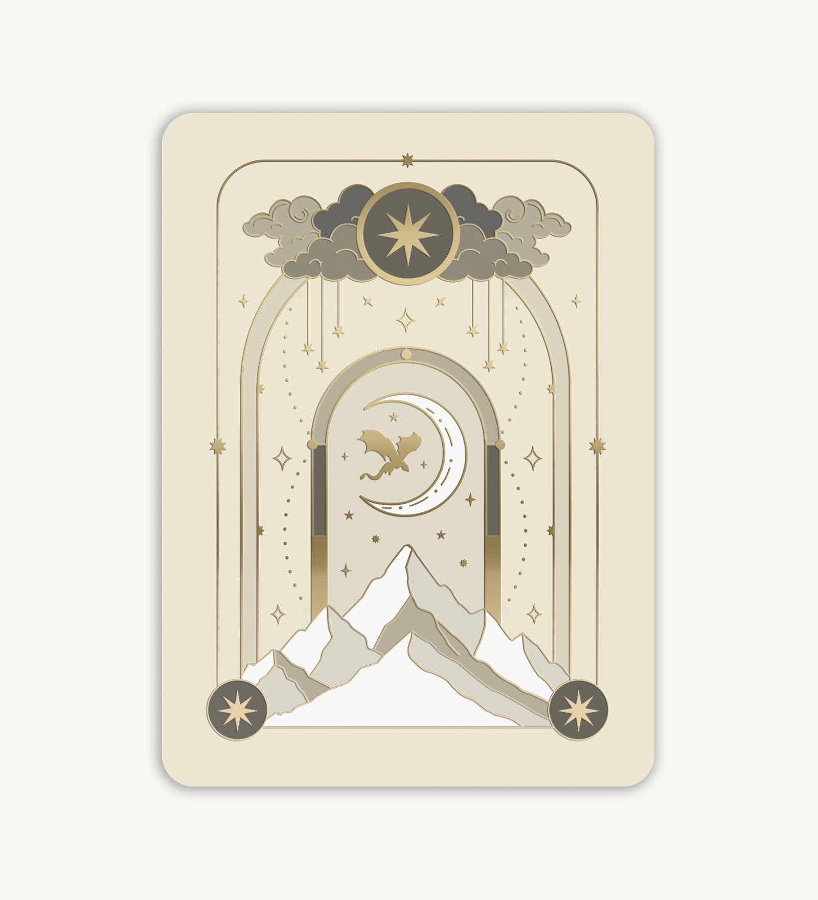 "Dragon Dreams" E-Reader Inlay