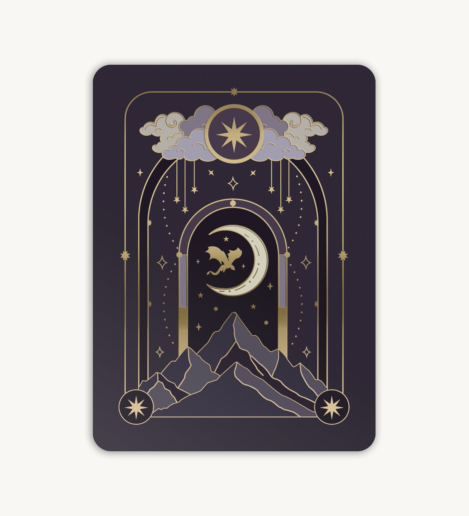 "Dragon Night" E-Reader Inlay