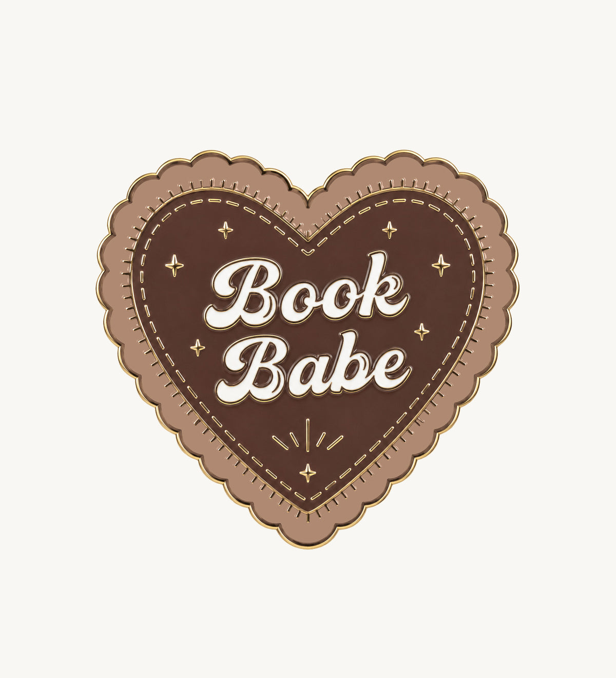 Brauner "Book Babe" E-Reader Halter