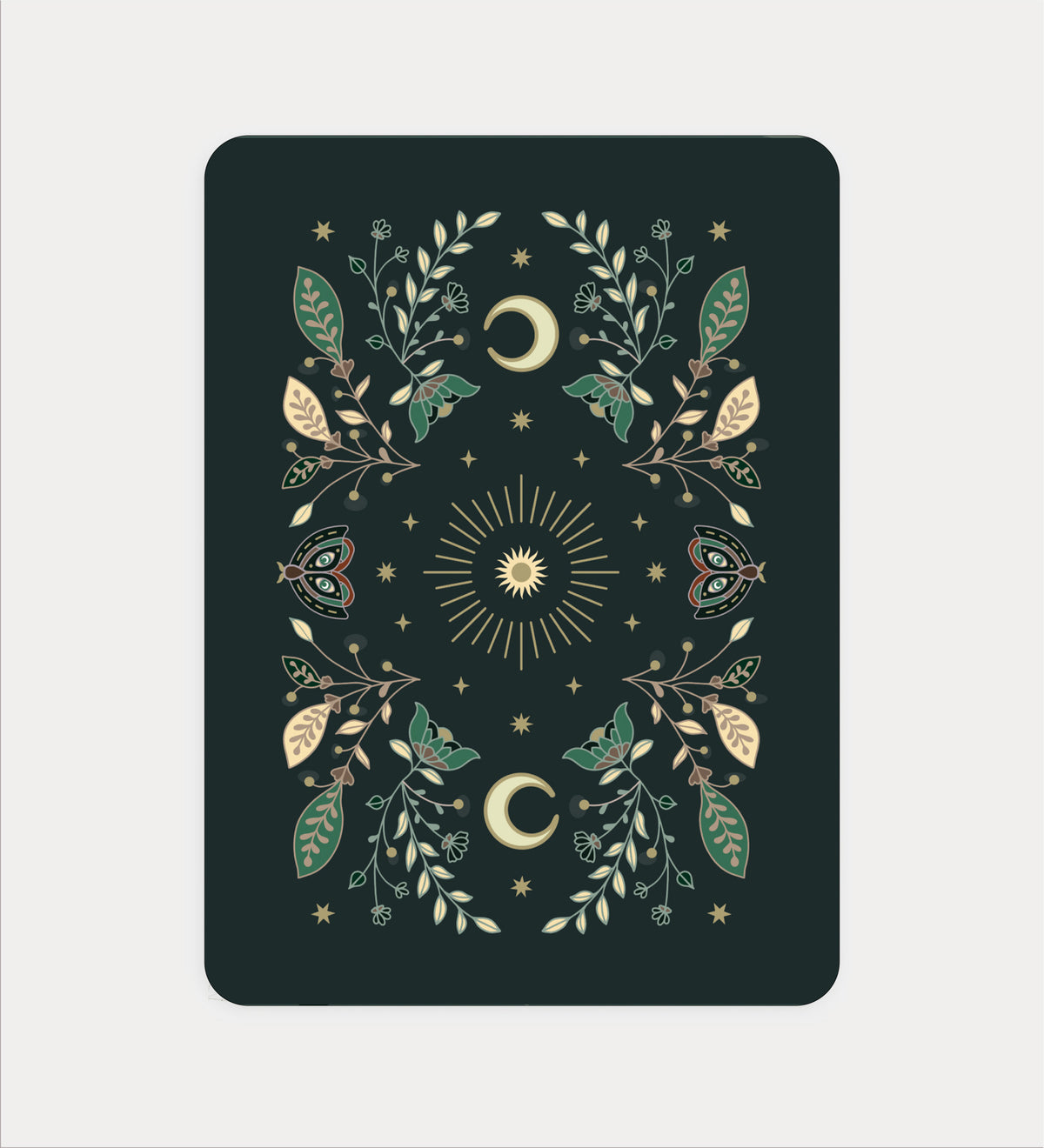 "Cozy Waldmotte" E-Reader Inlay