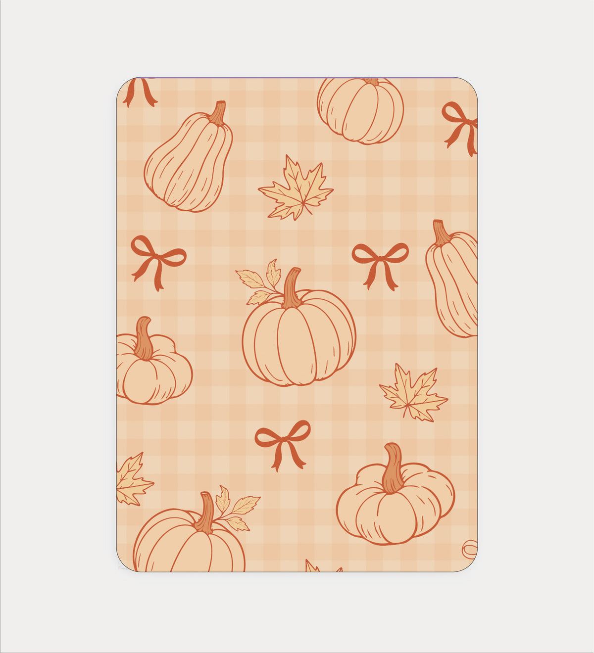 "Kürbis" E-Reader Inlay