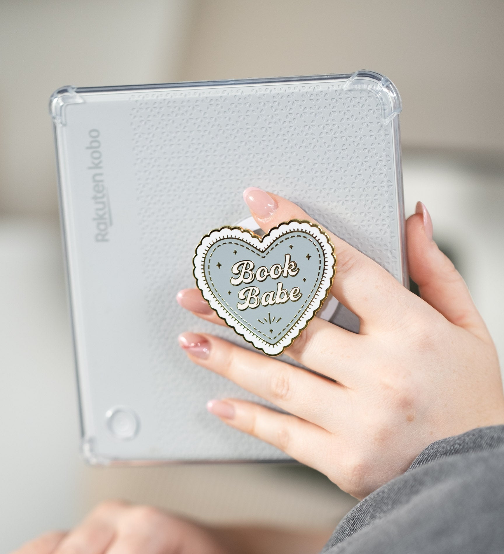 "Book Babe" E-Reader Halter (leichte Farbabweichung, siehe Beschreibung)