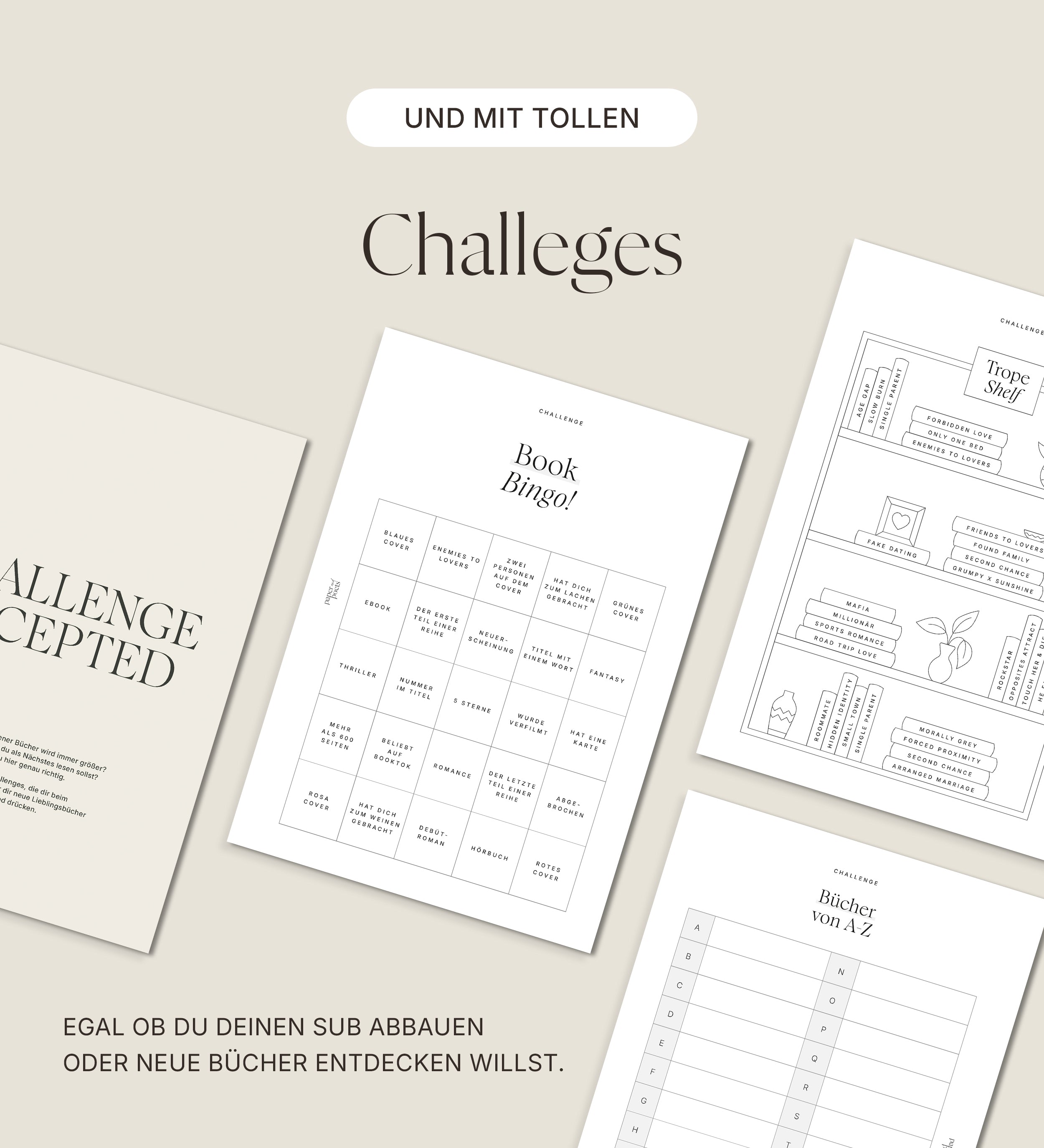 One-page review – "Built Your Own Bookjournal" insert