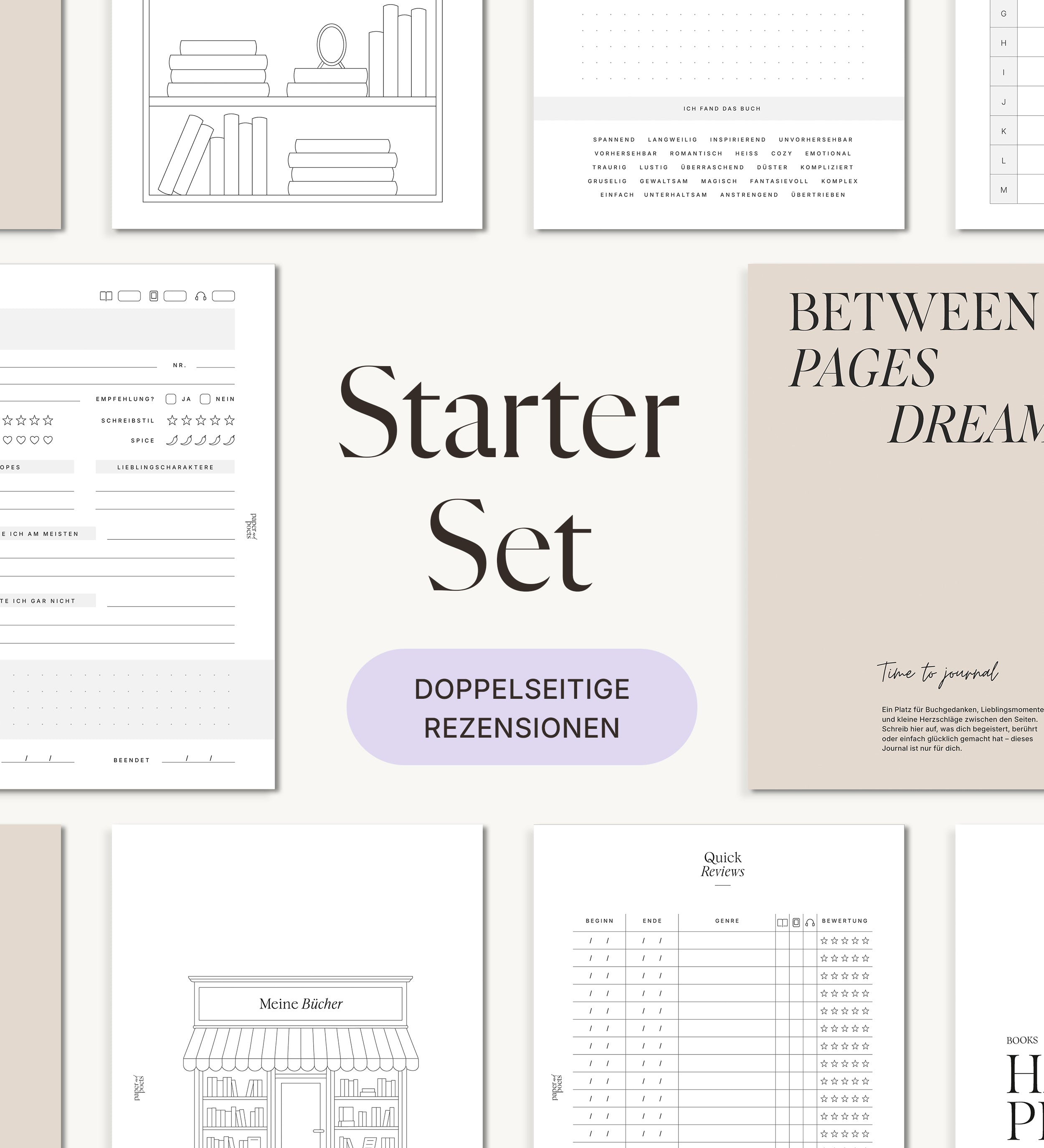 Starterset Doppelseitige Rezension