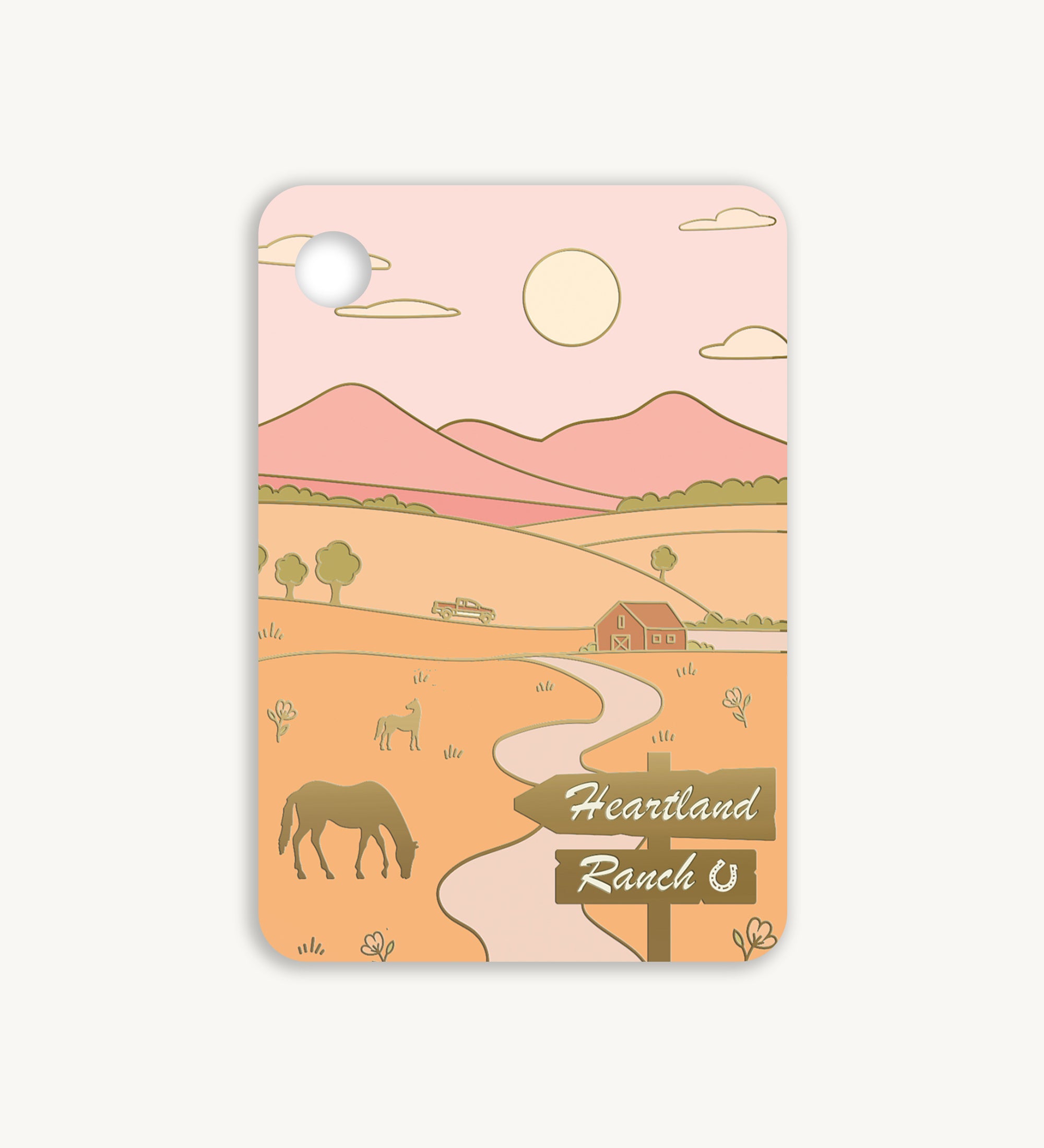 Cowboy Romance" E-Reader Inlay