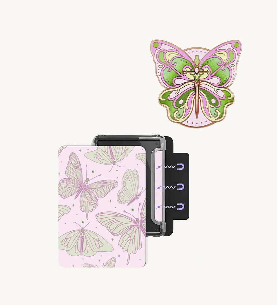E-Reader Set "Butterfly Green"