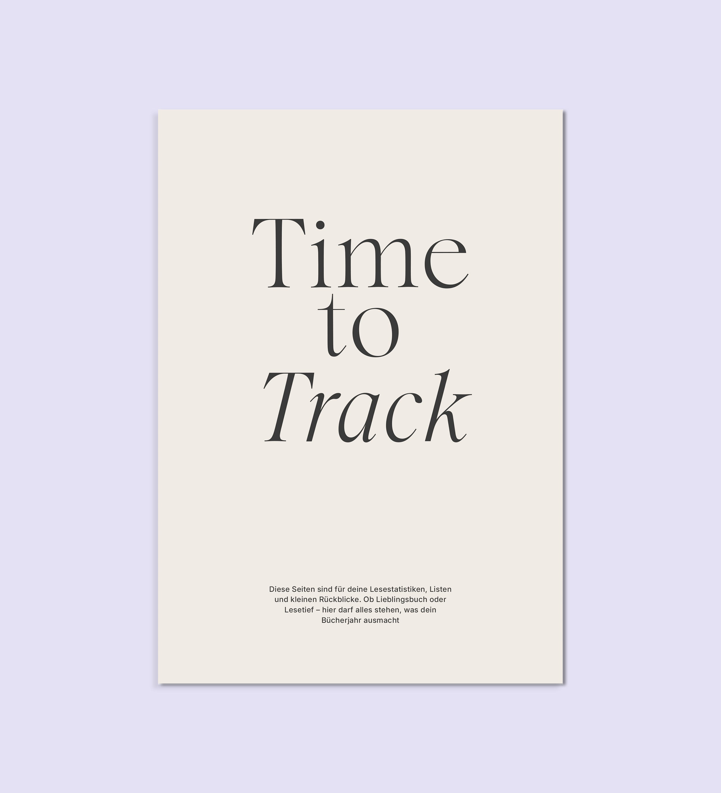 Quickreviews – Einlegeblätter "Built Your Own Bookjournal"