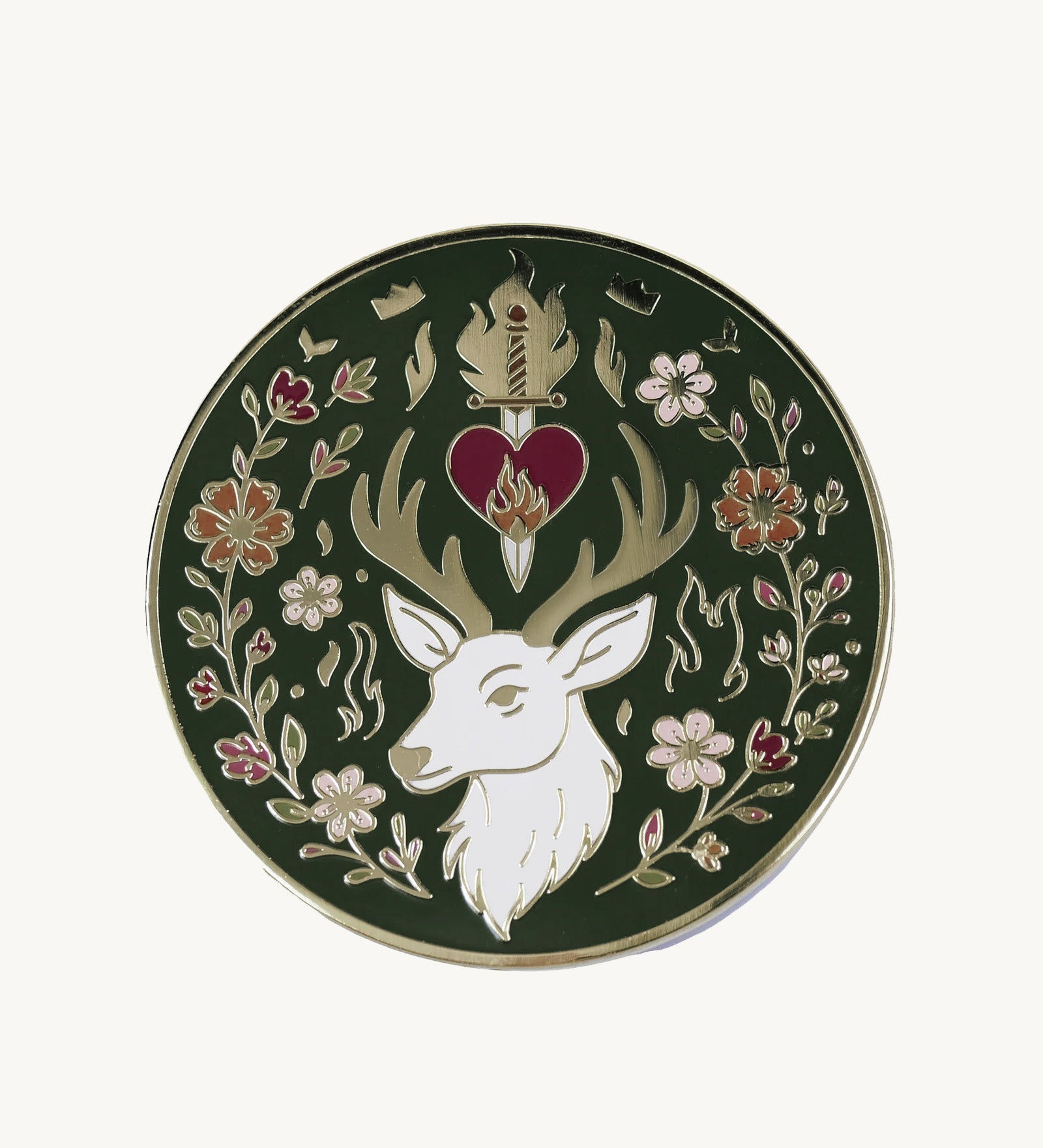 "Fantasy Hirsch – dunkel" E-Reader Halter