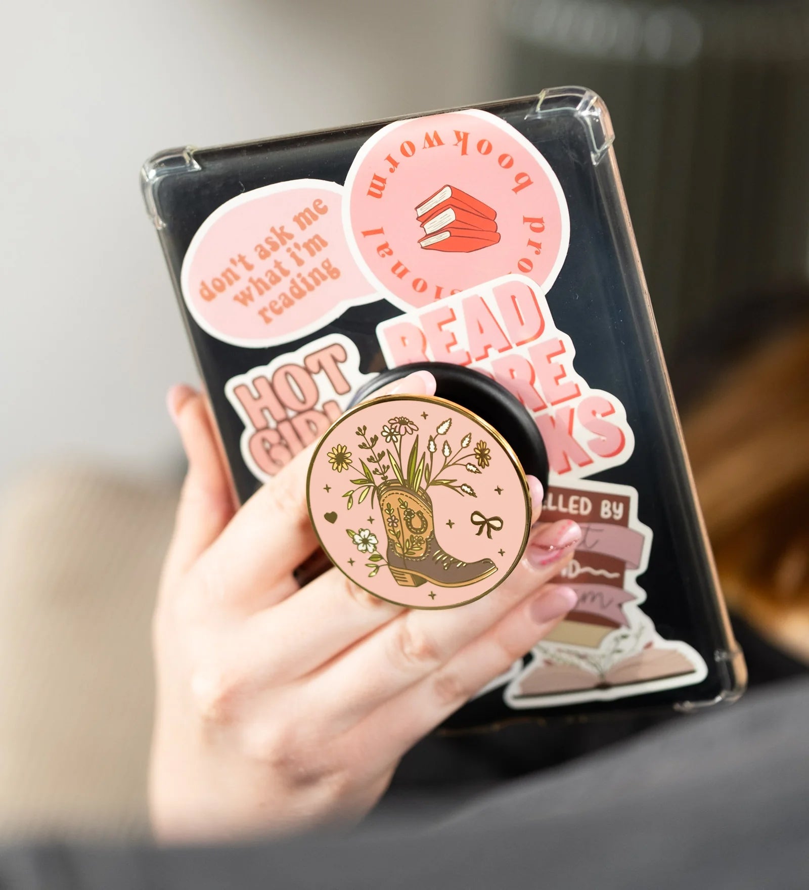 "Cowboy Boots" Kindle Grip