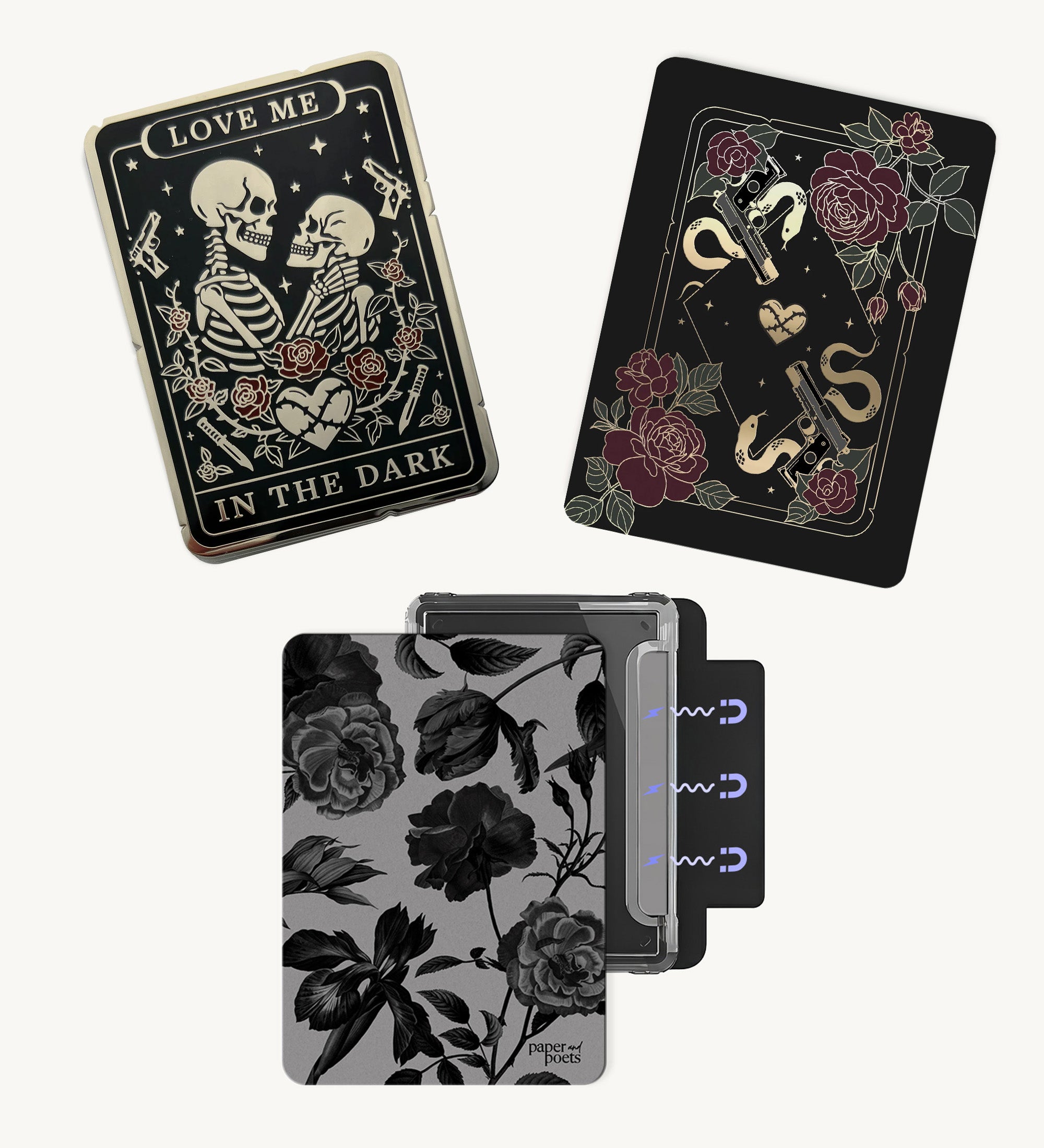 eReader Set "Dark Romance" – Silver
