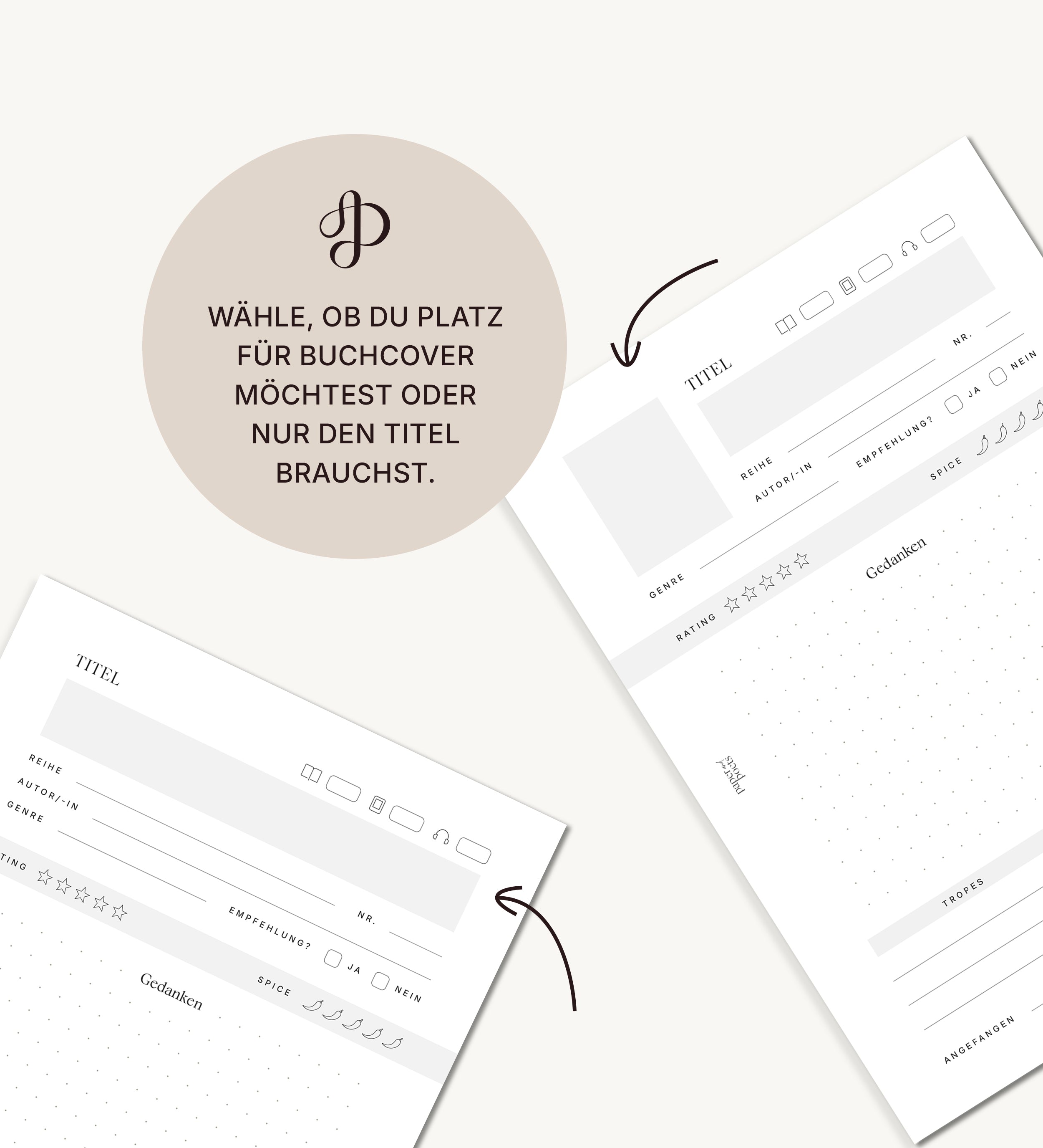 One-page review – "Built Your Own Bookjournal" insert